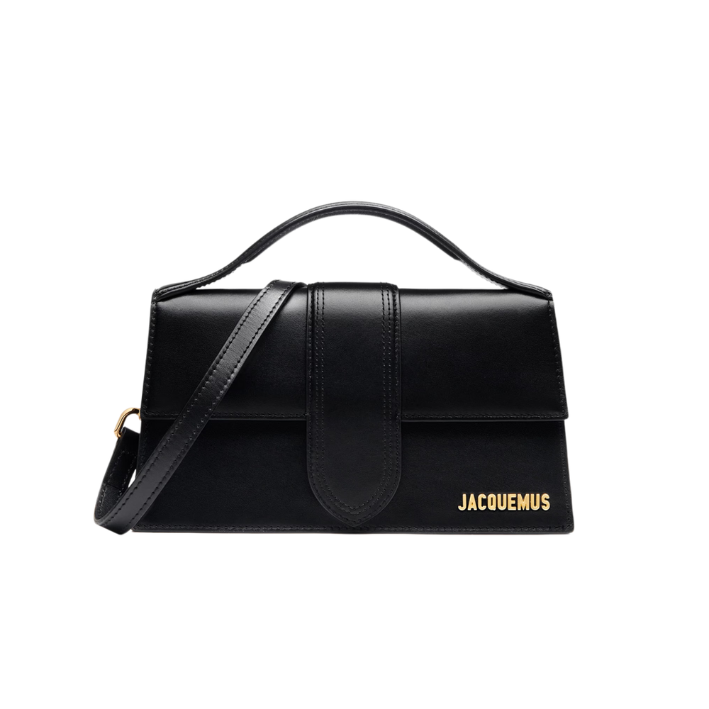 Jacquemus Le Grand Bambino Crossbody Strap Handbag Black
