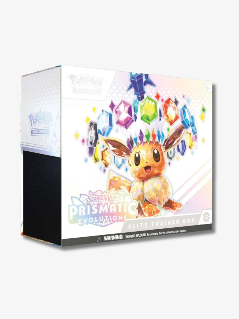 Pokémon TCG Scarlet & Violet Prismatic Evolutions Elite Trainer Box