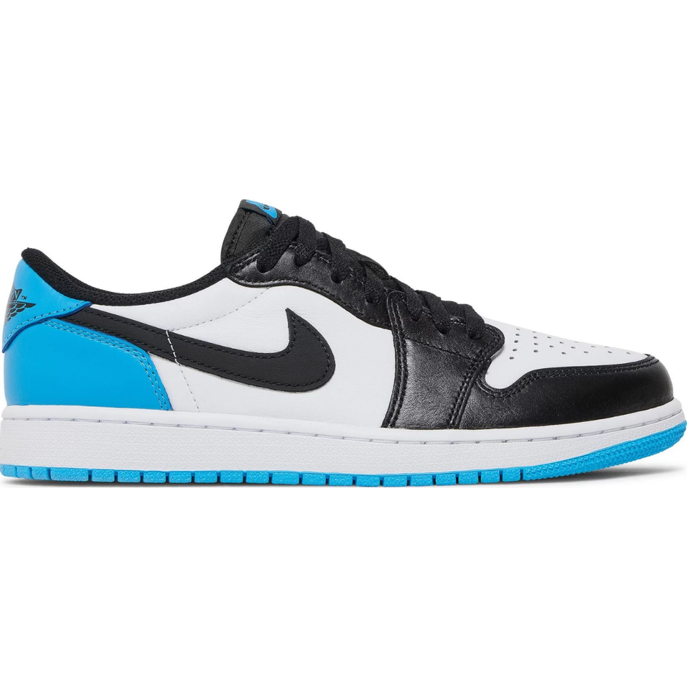 Jordan 1 Retro Low OG Black Dark Powder Blue