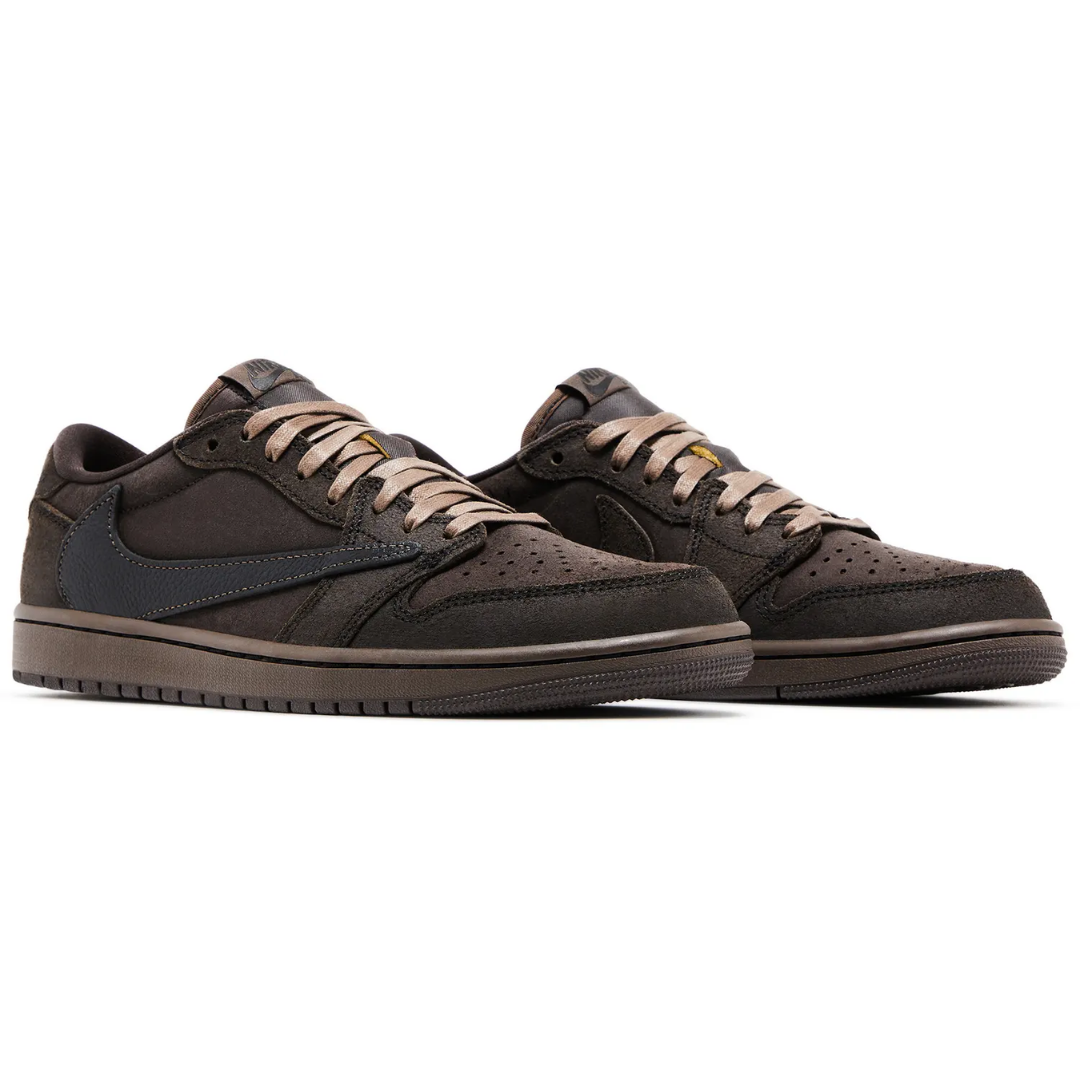 Jordan 1 Retro Low OG SP Travis Scott Velvet Brown