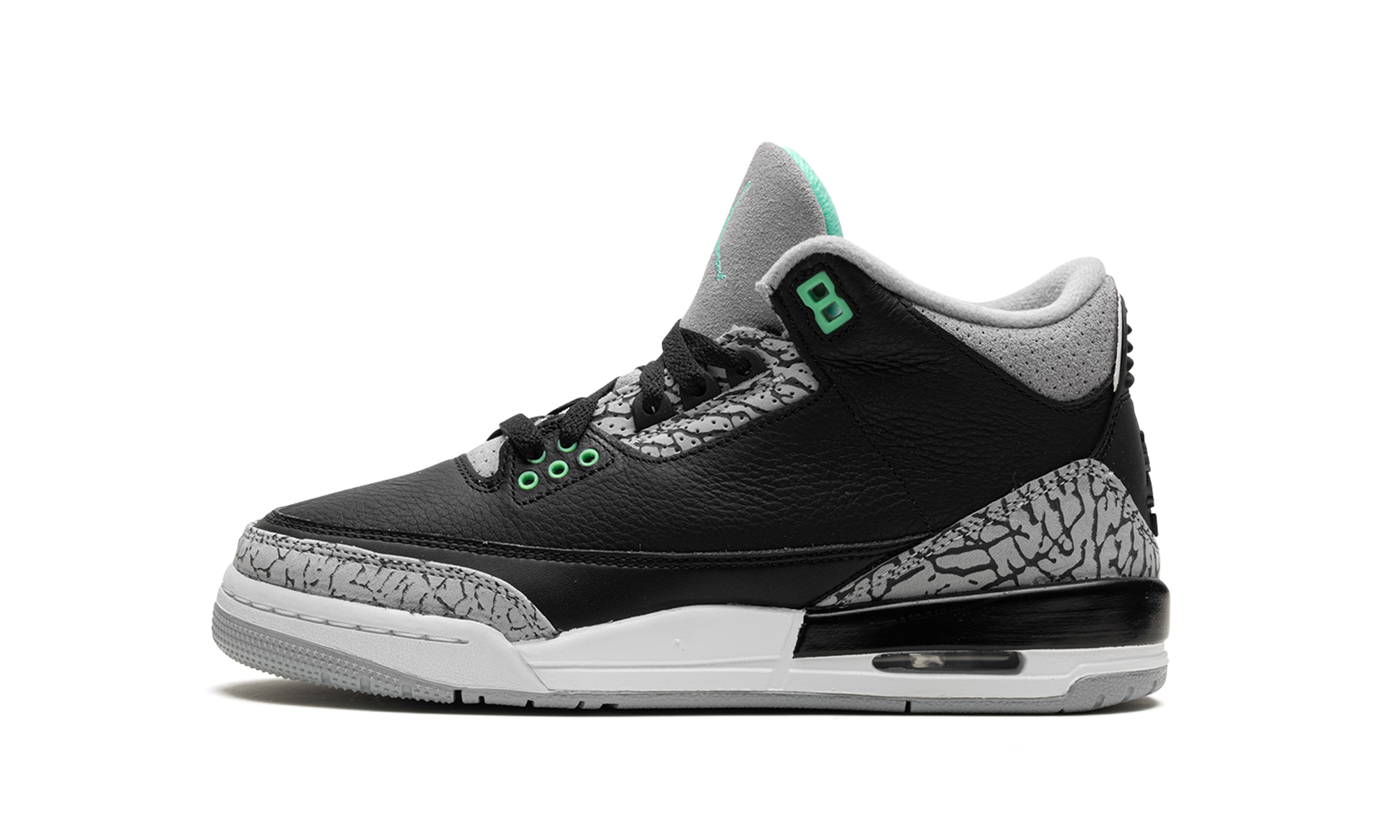 Jordan 3 Retro Green Glow (GS)