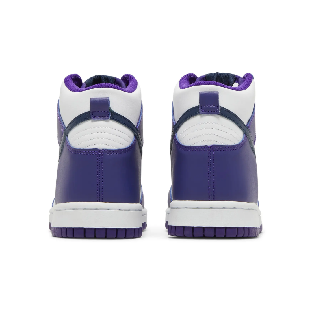 Nike Dunk High Electro Purple Midnight Navy (GS)