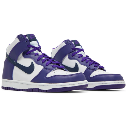 Nike Dunk High Electro Purple Midnight Navy (GS)