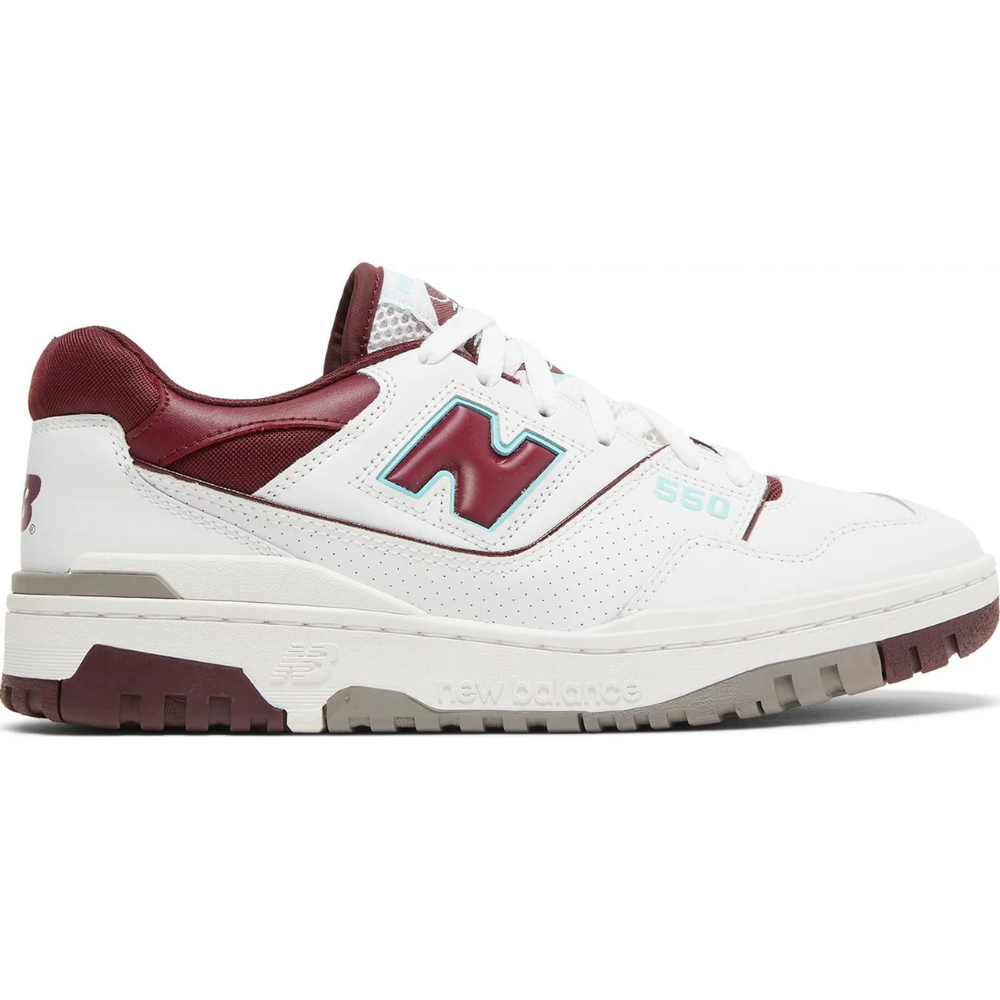 
                      
                        New Balance 550 Burgundy Cyan
                      
                    