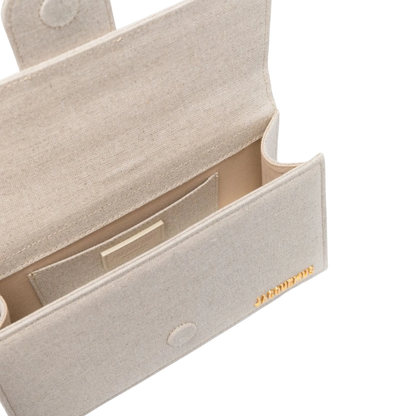 Jacquemus Le Bambino Long Flap Bag Light Greige