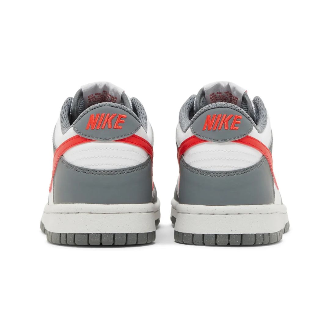 Nike Dunk Low Next Nature Smoke Grey Light Crimson (GS)