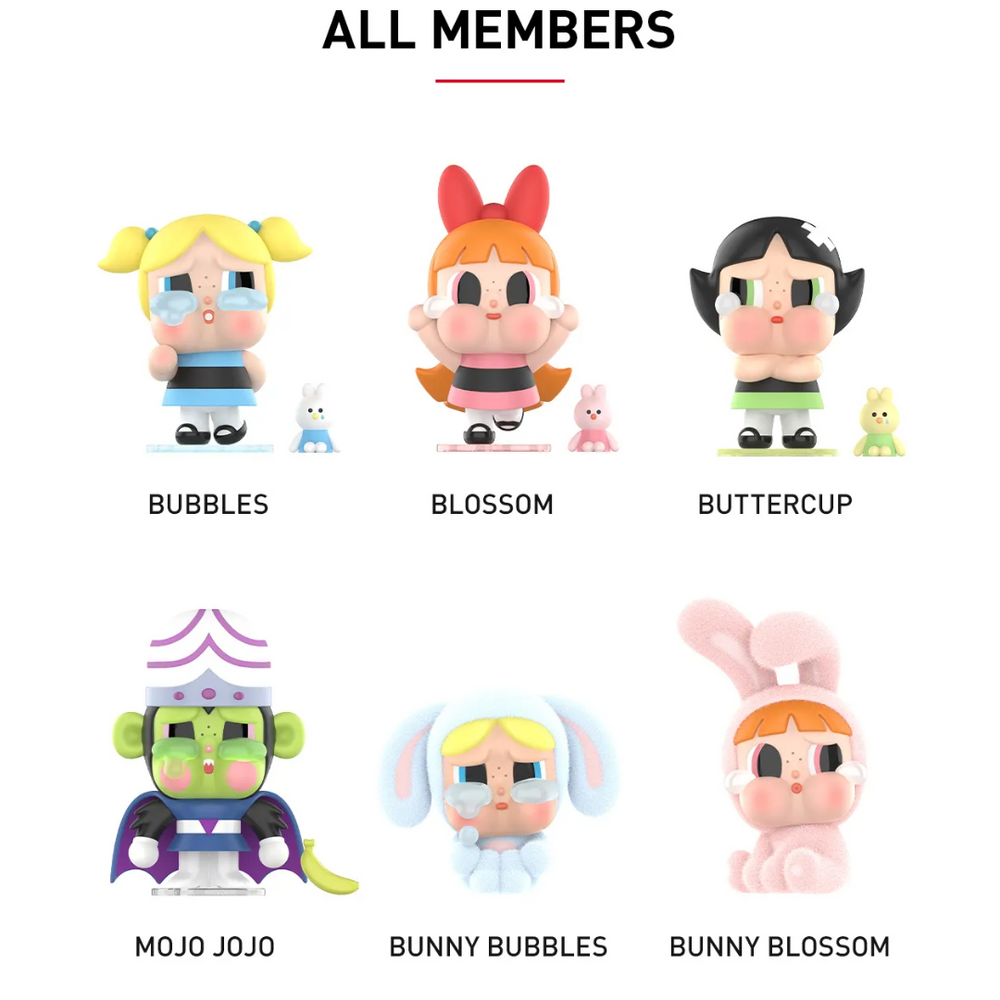 Pop Mart Crybaby × The Powerpuff Girls Series Single Blind Box