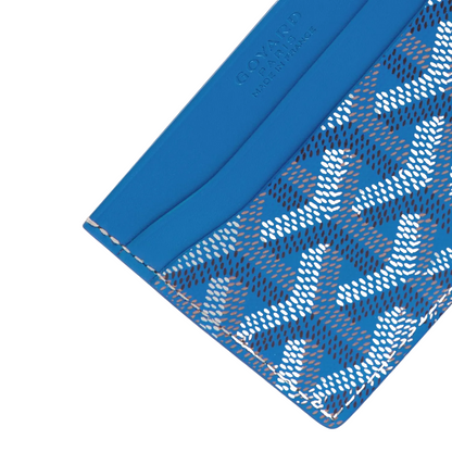 Goyard Saint-Sulpice Card Holder – Sky Blue
