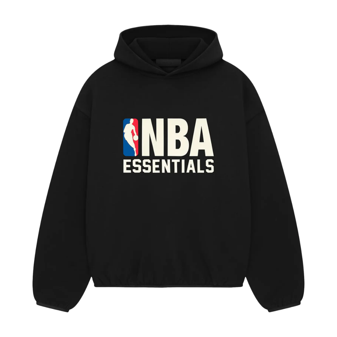 Fear of God Essentials NBA Hoodie Black