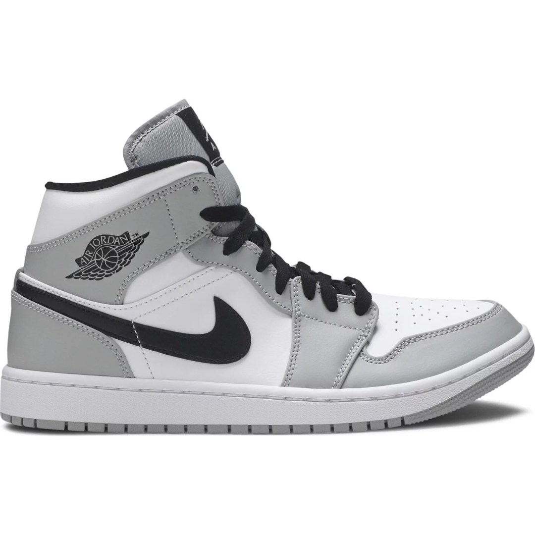 Jordan 1 Mid Light Smoke Grey