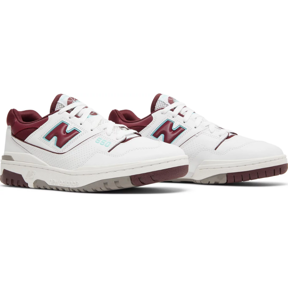 
                      
                        New Balance 550 Burgundy Cyan
                      
                    