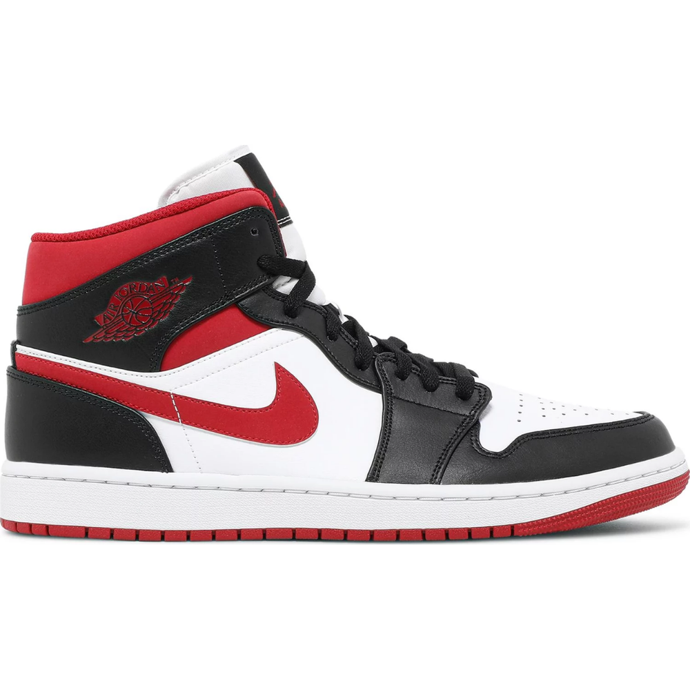 Jordan 1 Mid Gym Red Black White