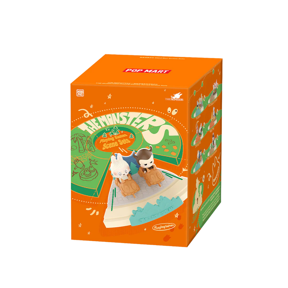 Pop Mart Labubu The Monsters Playing Games Series Scene Sets Single Blind Box