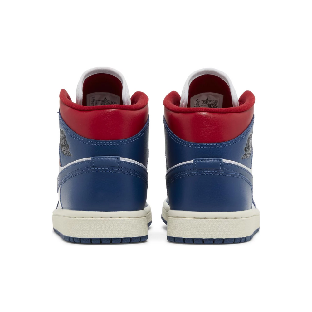 
                      
                        Jordan 1 Mid French Blue Gym Red (Women's)
                      
                    