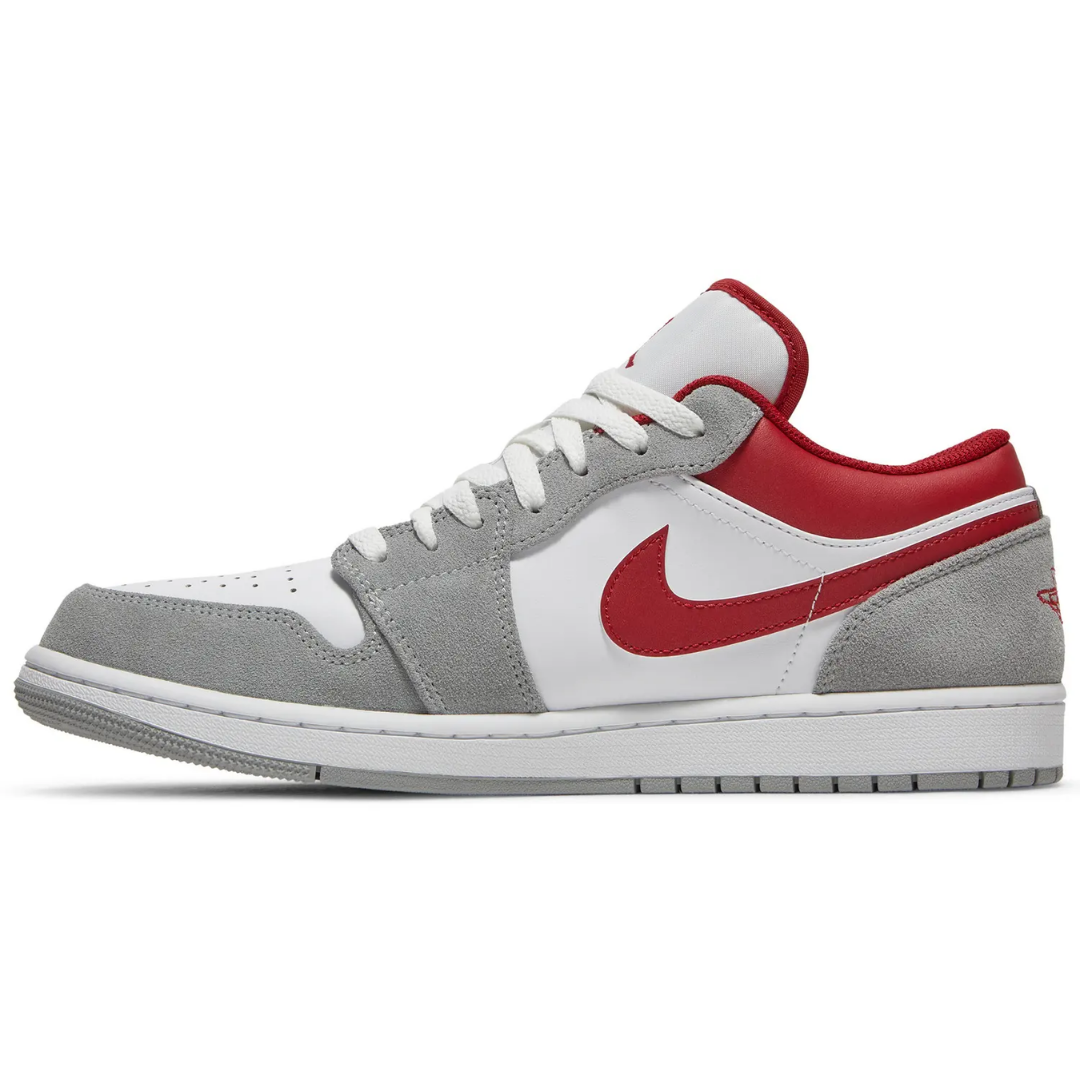 Jordan 1 Low SE Light Smoke Grey Gym Red