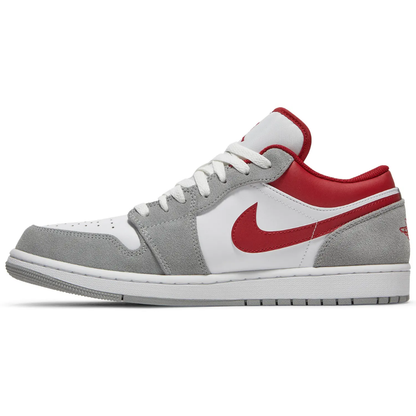 Jordan 1 Low SE Light Smoke Grey Gym Red