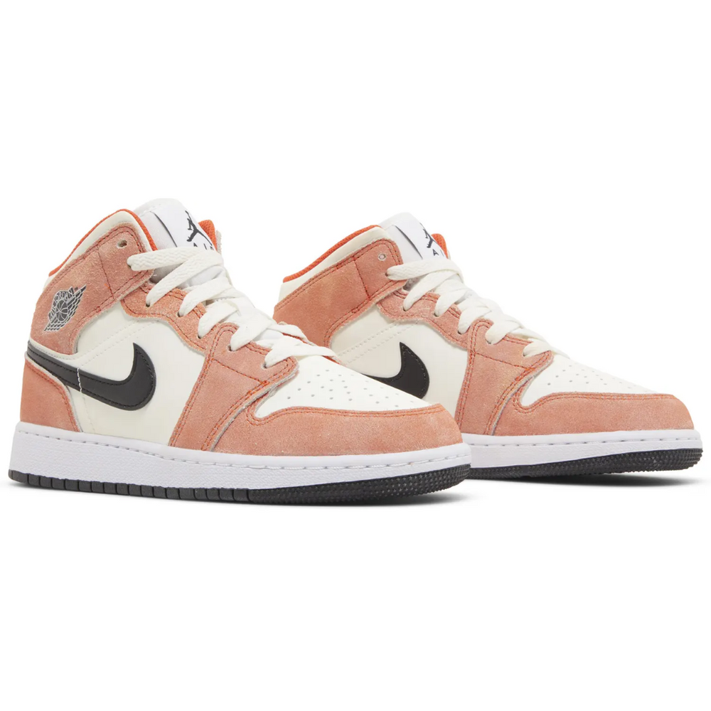 
                      
                        Jordan 1 Mid SE Orange Suede (GS)
                      
                    