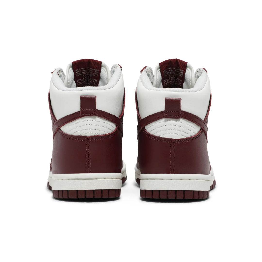 Nike Dunk High Sail Team Red (Women's)