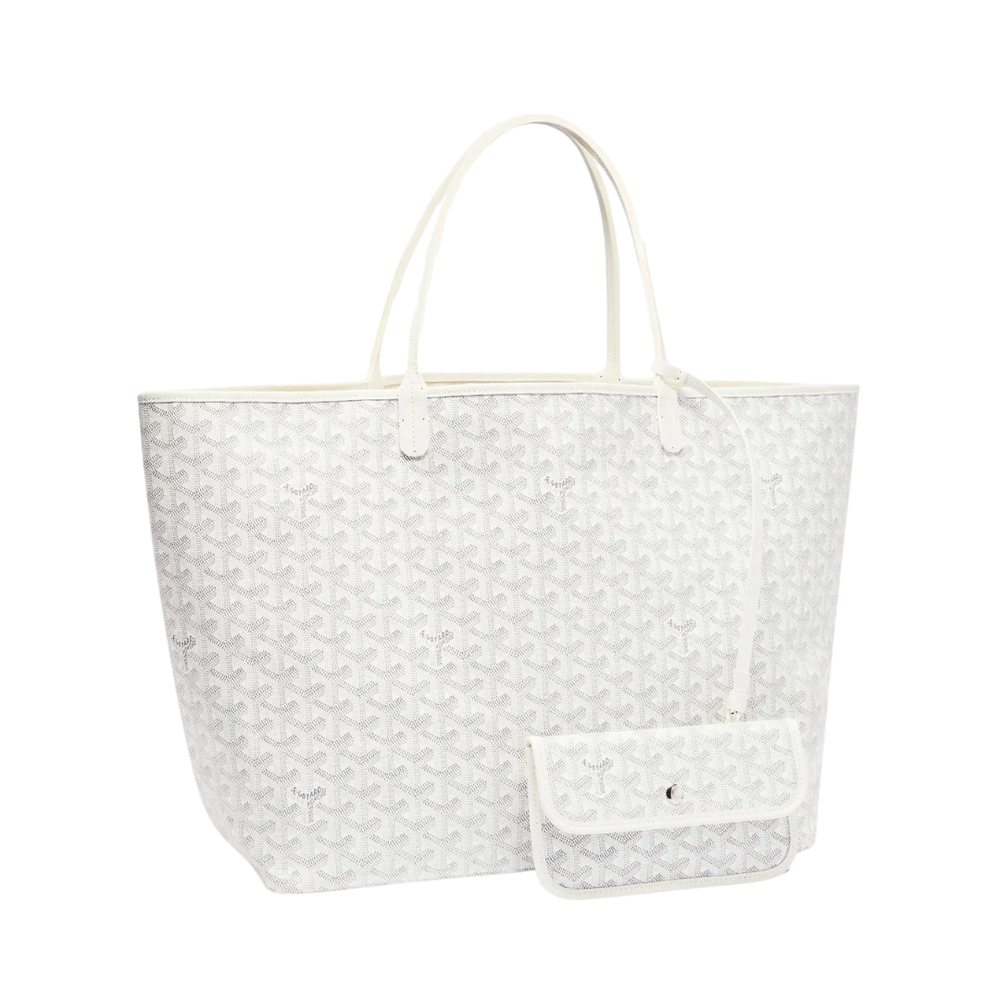 Goyard Saint Louis Tote GM White