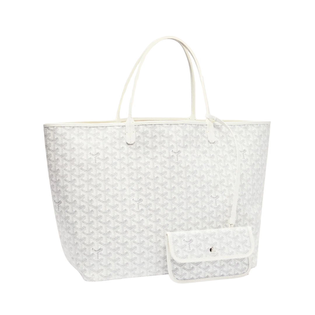 Goyard Saint Louis Tote GM White