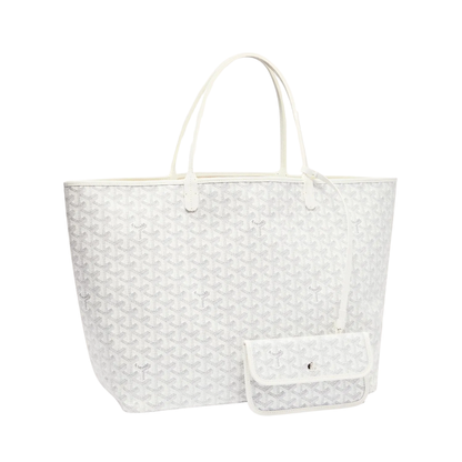 Goyard Saint Louis Tote GM White