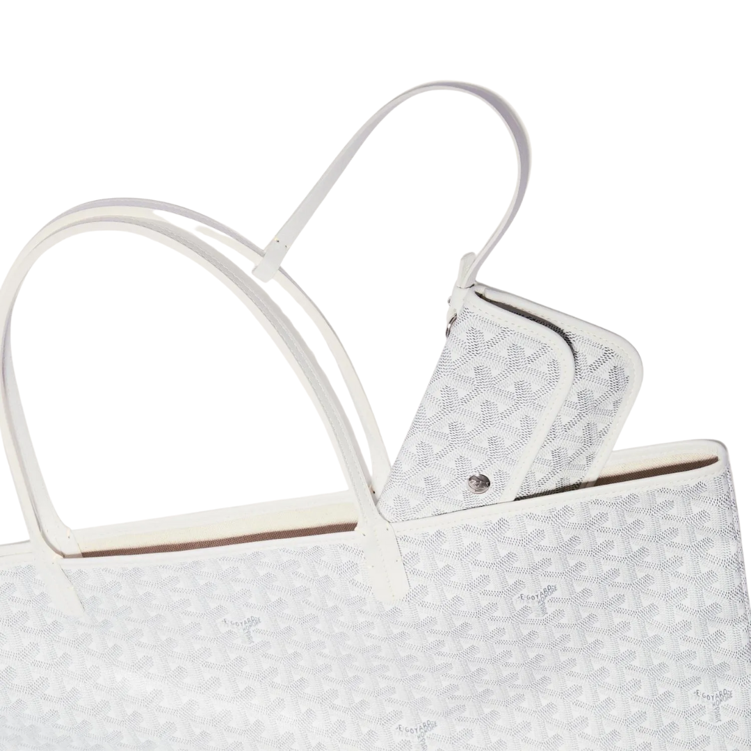 Goyard Saint Louis Tote GM White