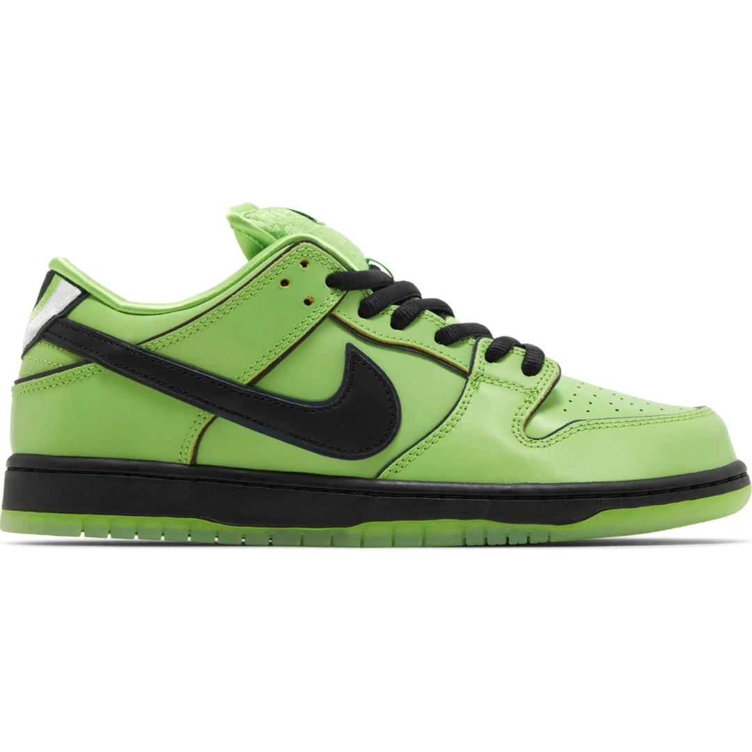 Nike SB Dunk Low The Powerpuff Girls Buttercup