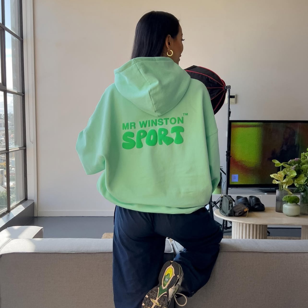 Mr Winston Puff Hoodie (Apple)