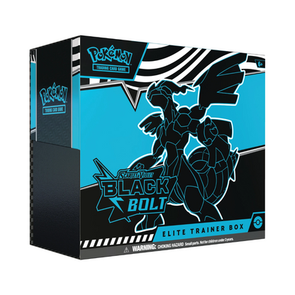 Pokemon Black Bolt Elite Trainer Box 2025 Pokémon Scarlet & Violet