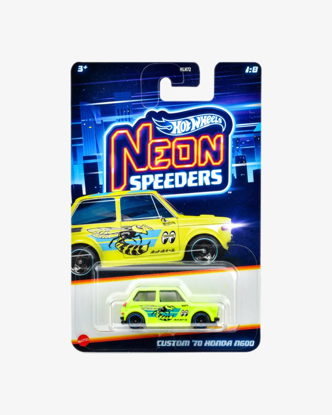 2025 Hot Wheels Neon Speeders 70 Honda n600