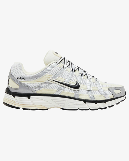 Nike P-6000 Coconut Milk Metallic Silver Wmns
