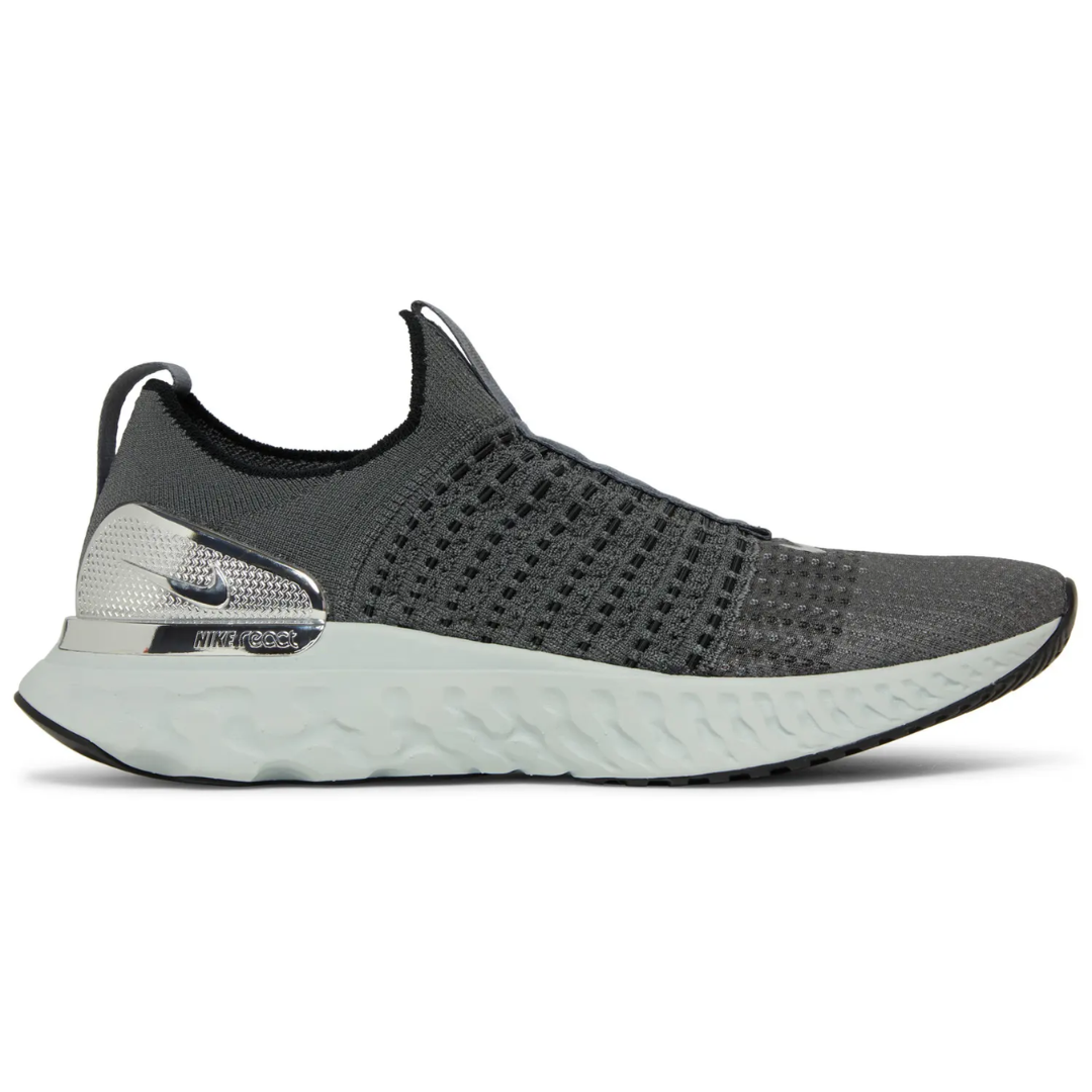 Nike React Phantom Run Flyknit 2 Iron Grey Silver