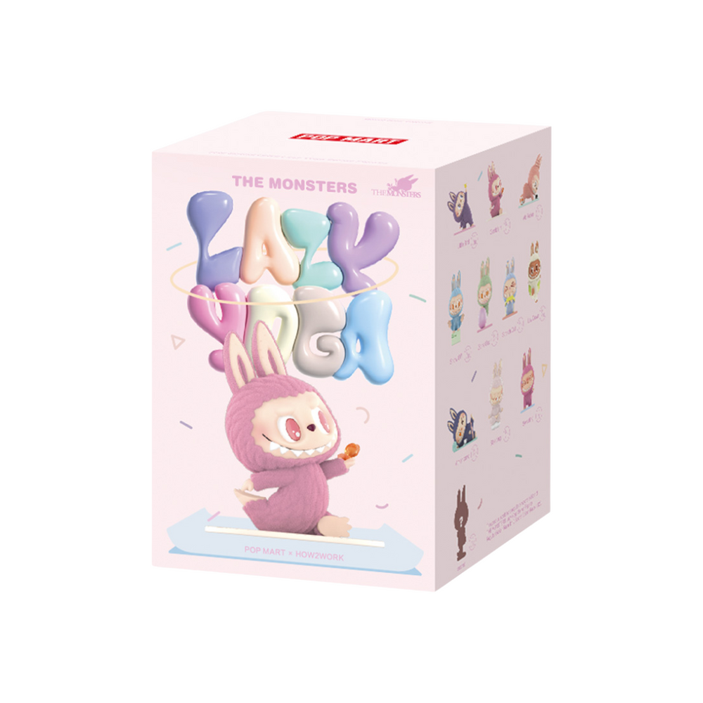 Pop Mart Labubu The Monsters Lazy Yoga Series Single Blind Box
