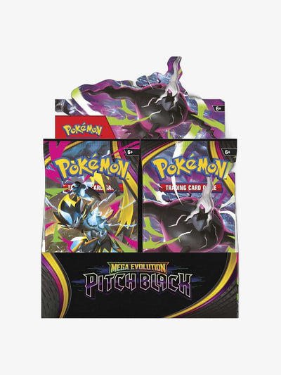Pokémon TCG Mega Evolution Pitch Black Booster Box – front