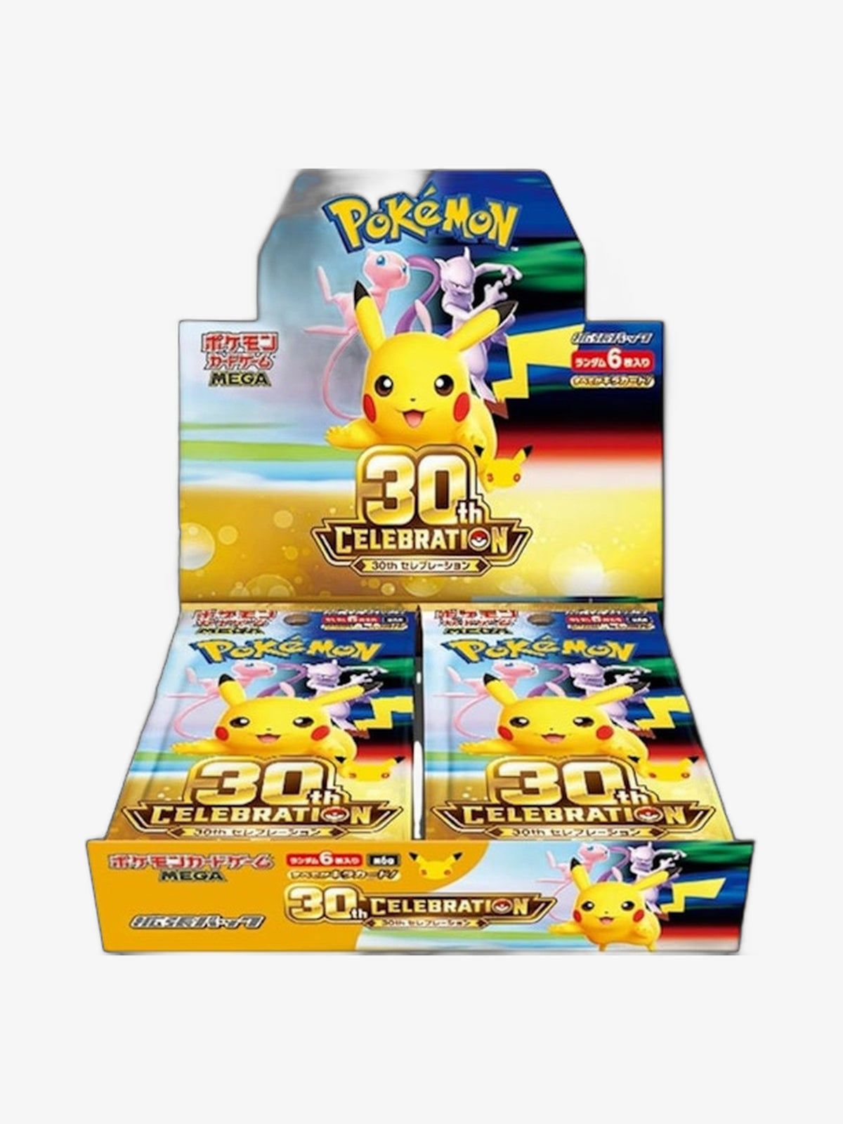 Pokémon TCG Mega Evolution 30th Celebration Booster Box (Japanese) – front