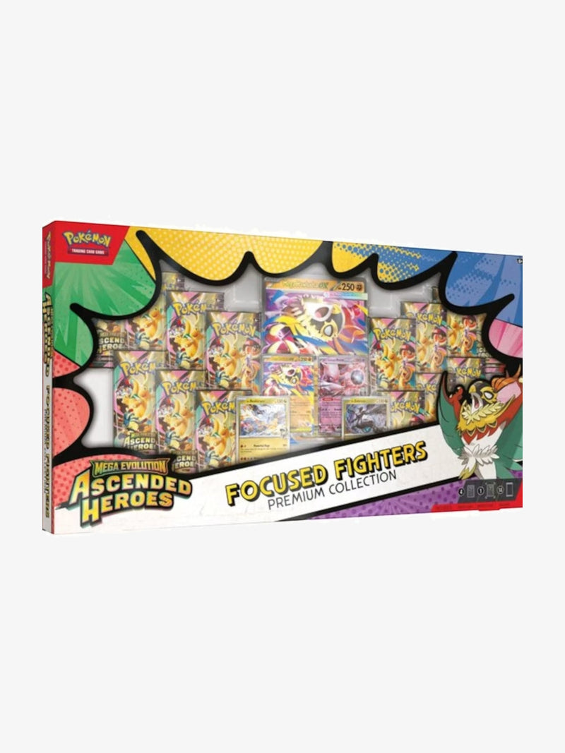 Pokémon TCG Mega Evolution Ascended Heroes Focused Fighters Premium Collection (Sam's Club Exclusive)