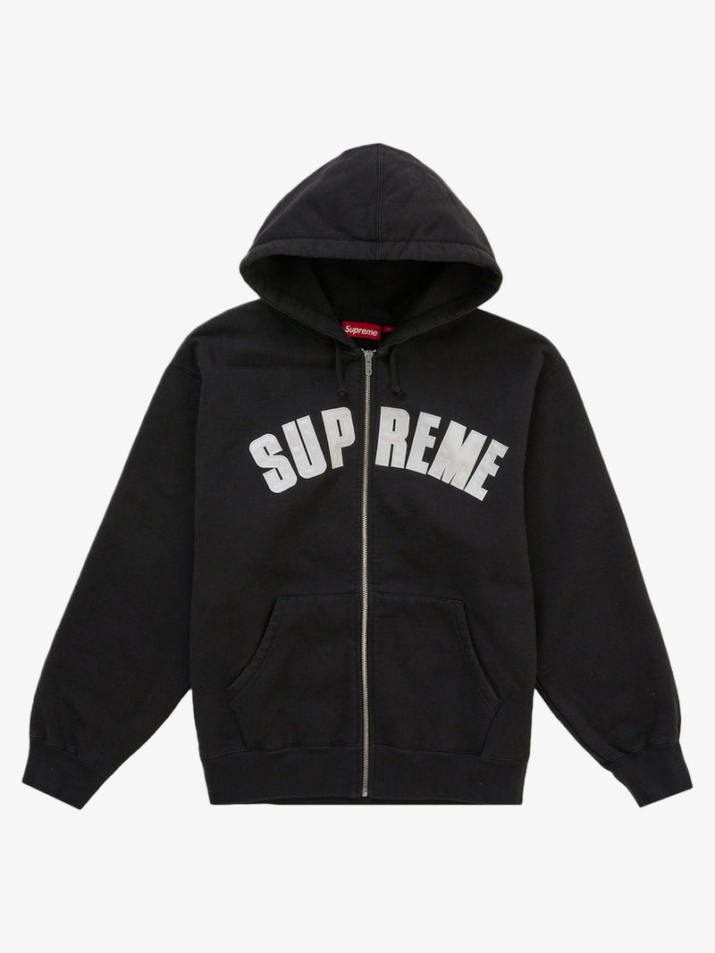Supreme Larry Clark Zip Up Hooded Sweatshirt 'Black'