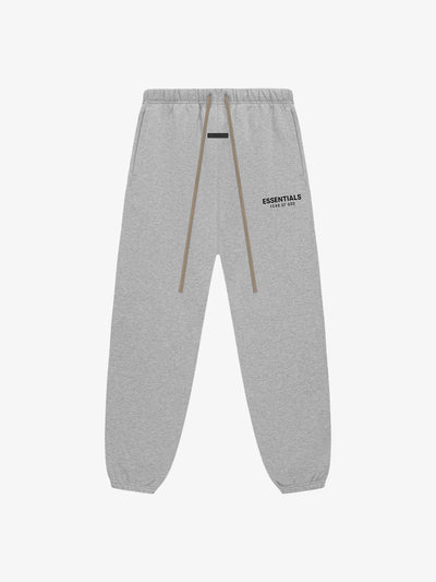 Fear of God Essentials Fleece Essential Sweatpant 'Light Heather Gray' – front