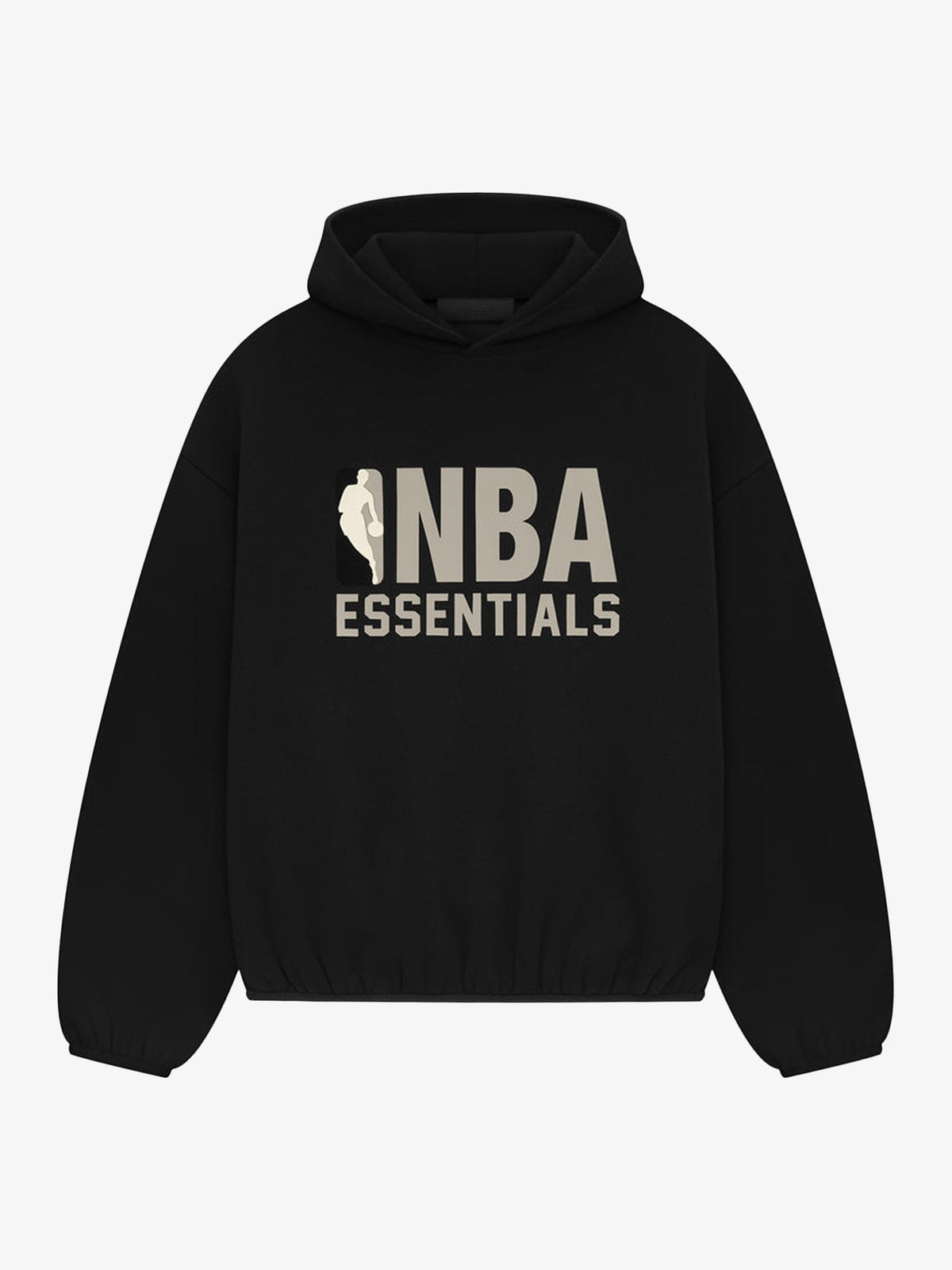 Fear of God Essentials NBA Hoodie (SS25) 'Black' – front