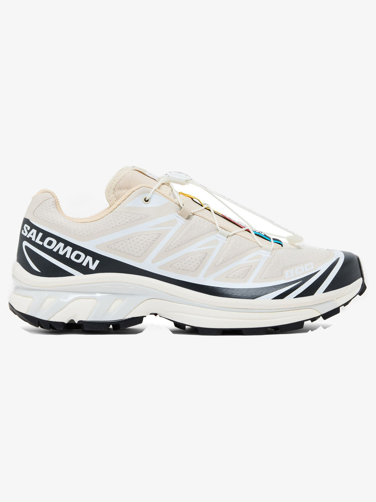 Salomon XT-6 'Rainy Day Black White' – side