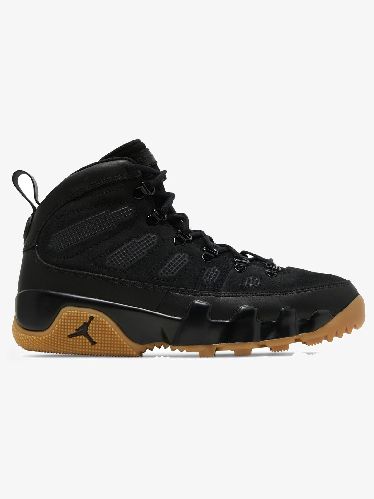 Jordan 9 Retro Boot NRG 'Black Light Gum' – side