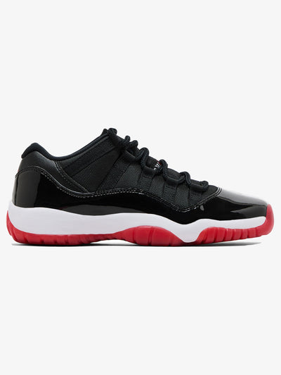 Jordan 11 Retro Low 'Bred (2025)' (GS) – side