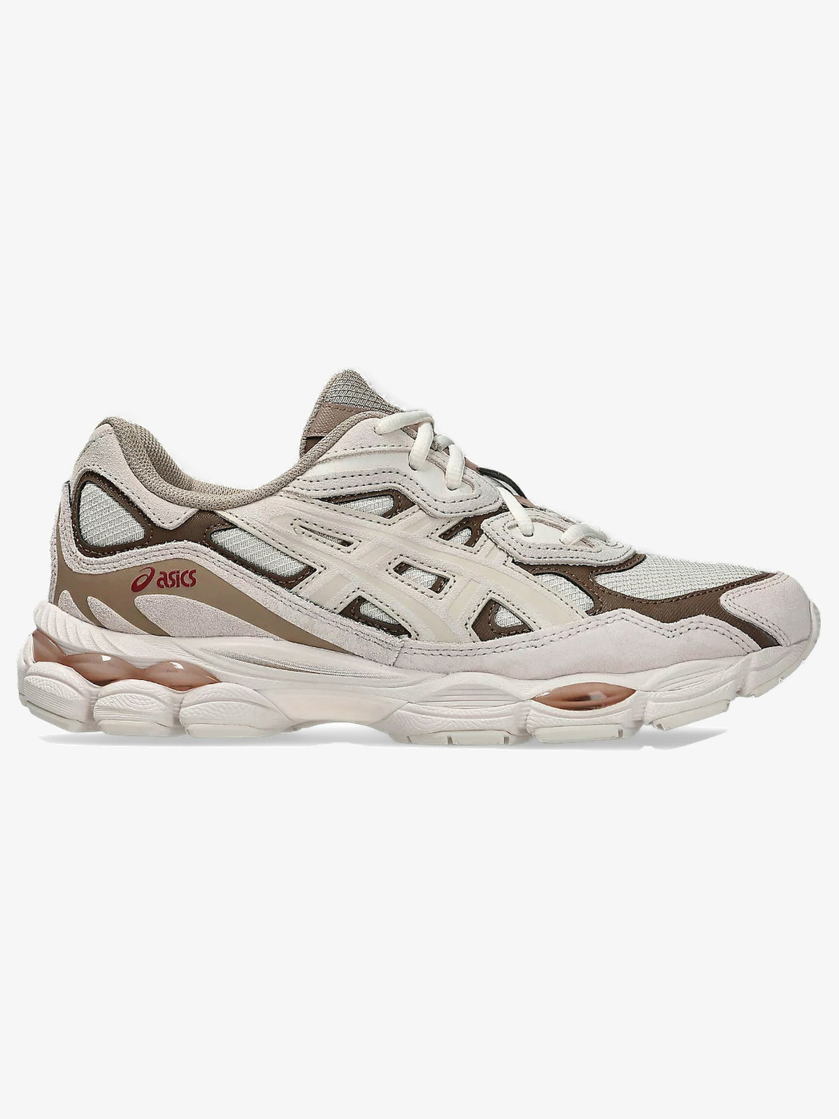 ASICS Gel-NYC 'Mineral Beige' – front three-quarter