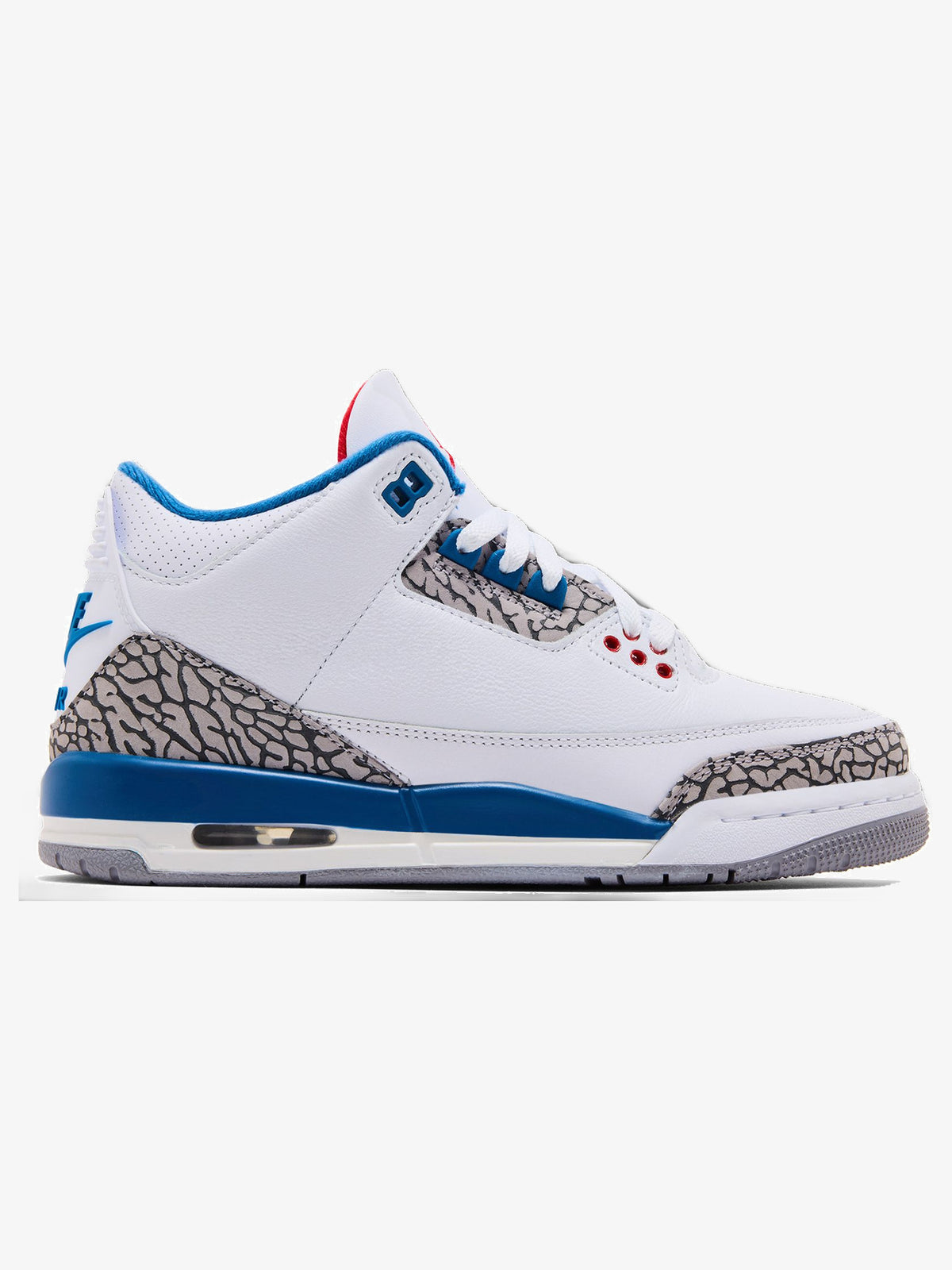 Jordan 3 Retro 'True Blue (2026)' (GS) – side