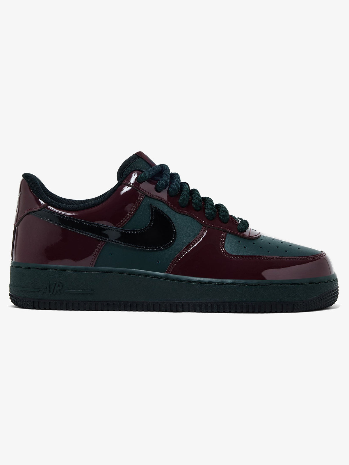 Nike Air Force 1 Low '07 LV8 'Patent Leather Beef And Broccoli' – side