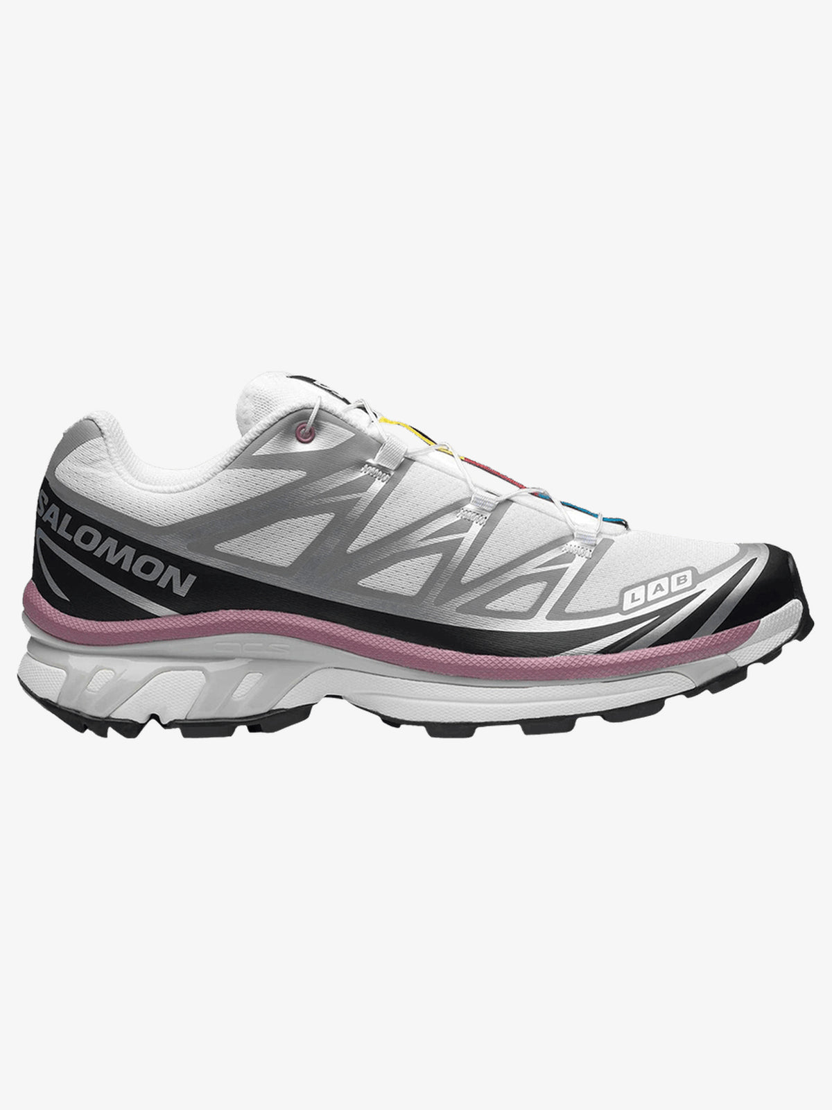Salomon XT-6 'White Black Dusky Orchid' – side