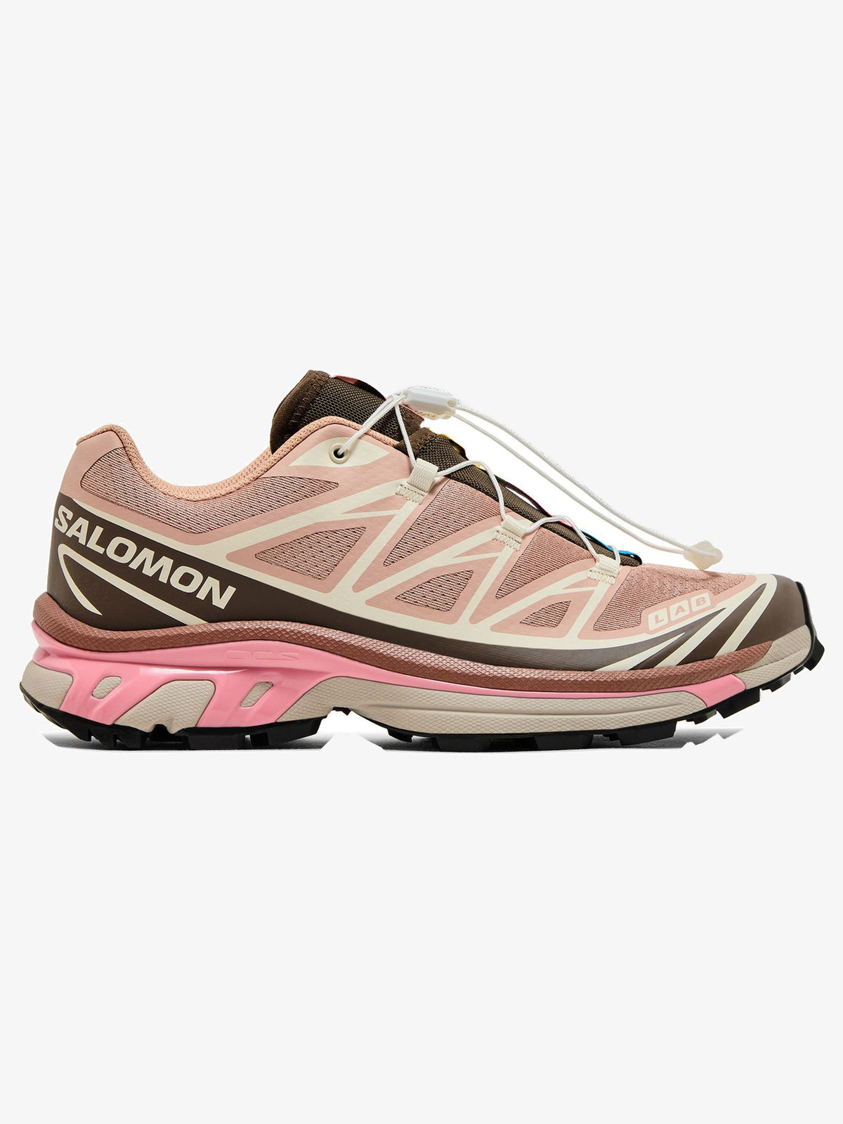 Salomon XT-6 'Mahogany Rose Earth Brown' – side