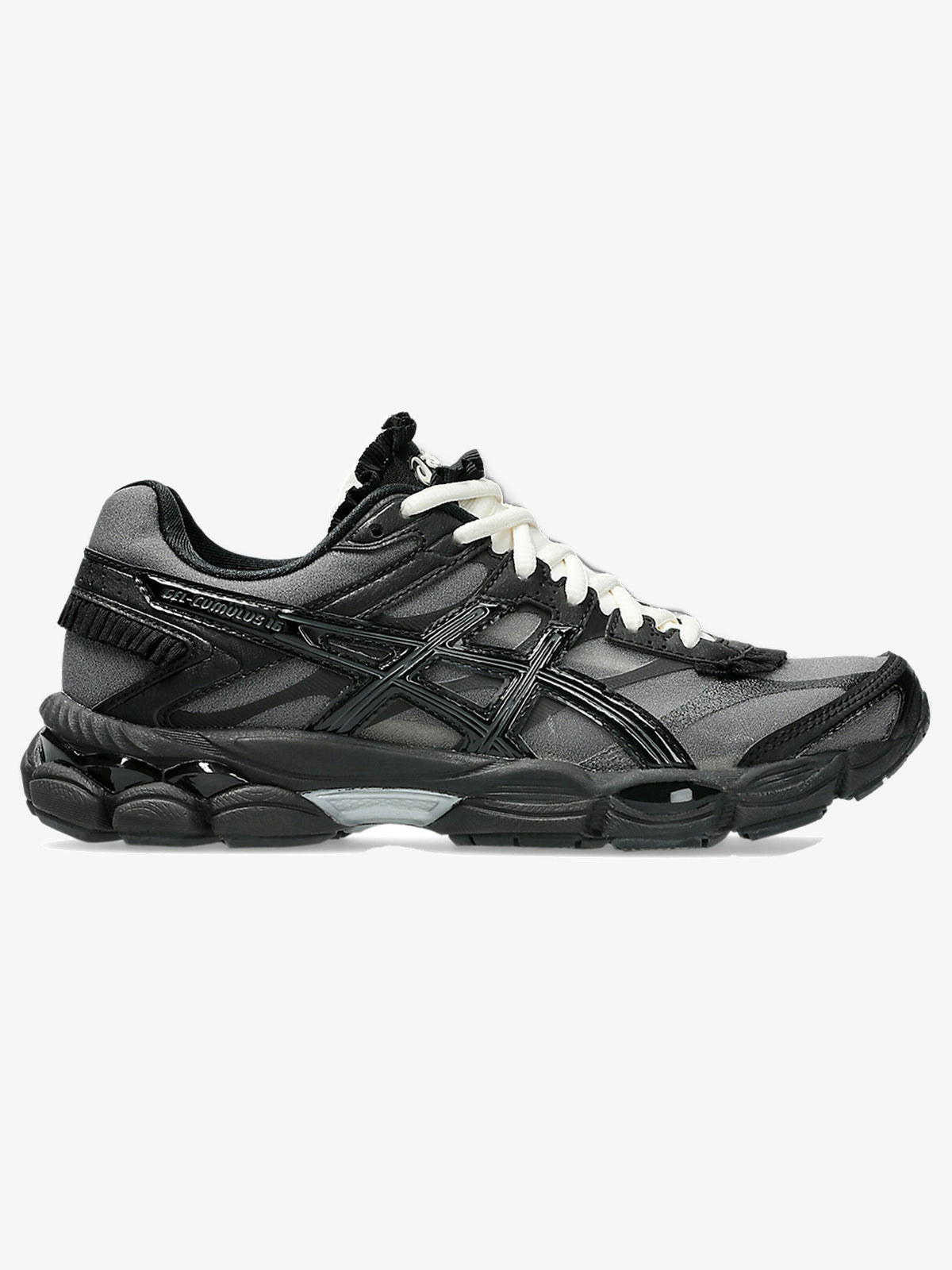 ASICS Gel Cumulus 16 'Griff Black White' – front three-quarter