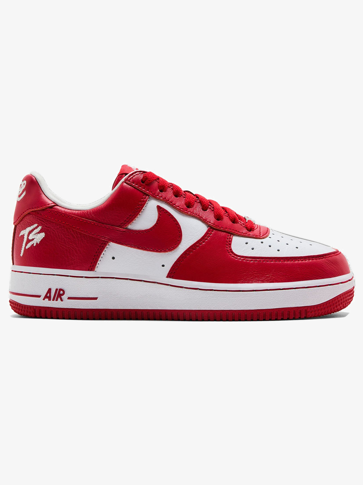 Nike Air Force 1 Low QS 'Terror Squad White University Red' – side