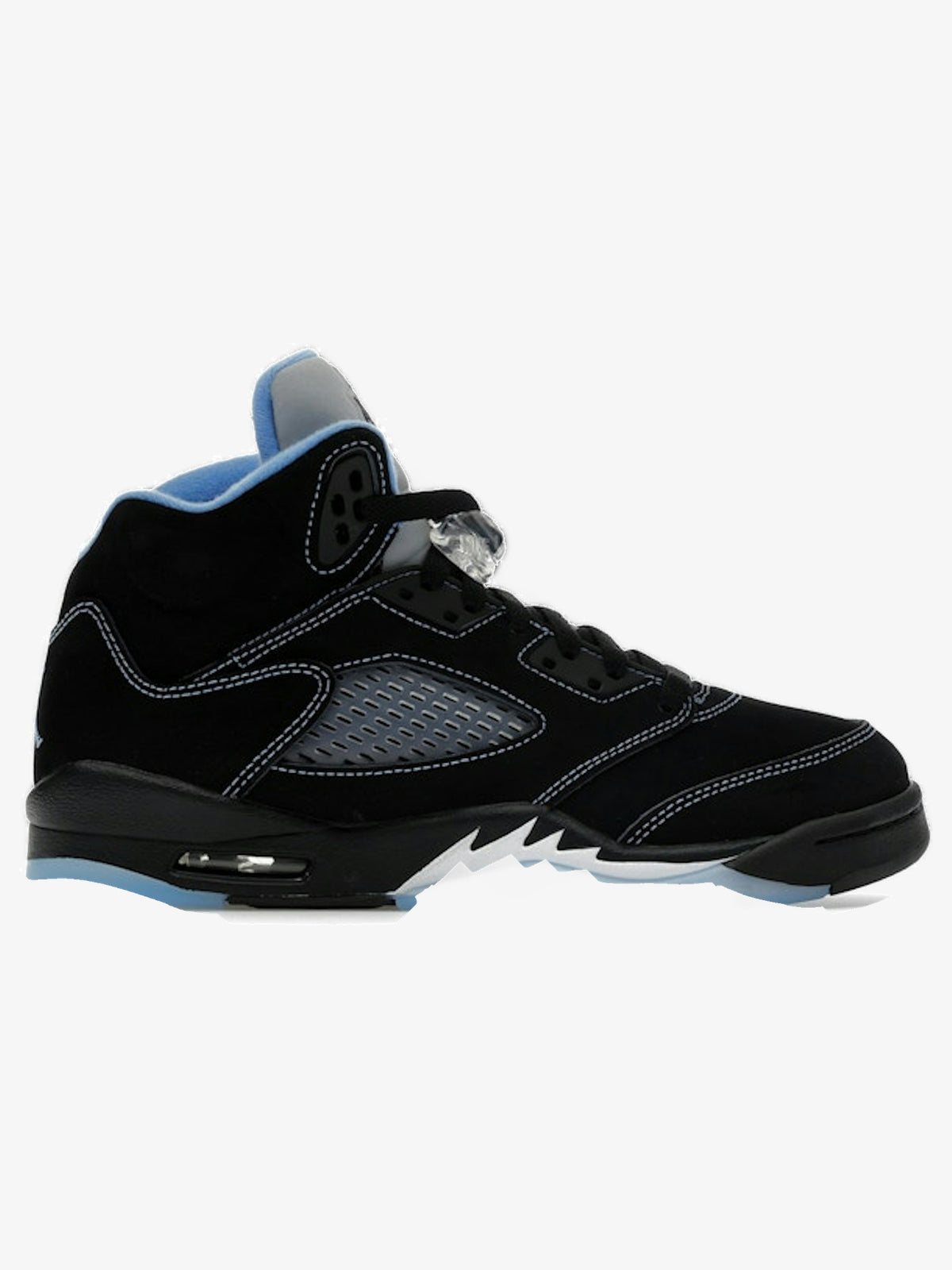 Jordan 5 Retro 'Black University Blue (2026)' (GS) – side